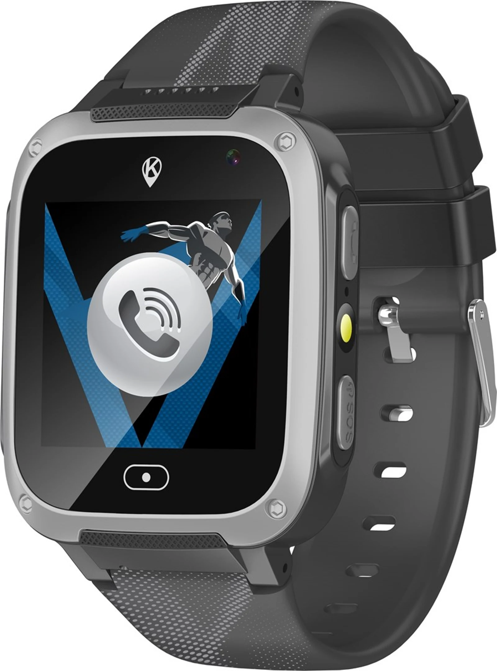 Smartwatch dla dziecka KiDiZ Basic czarny — zdjęcie 1 z 3