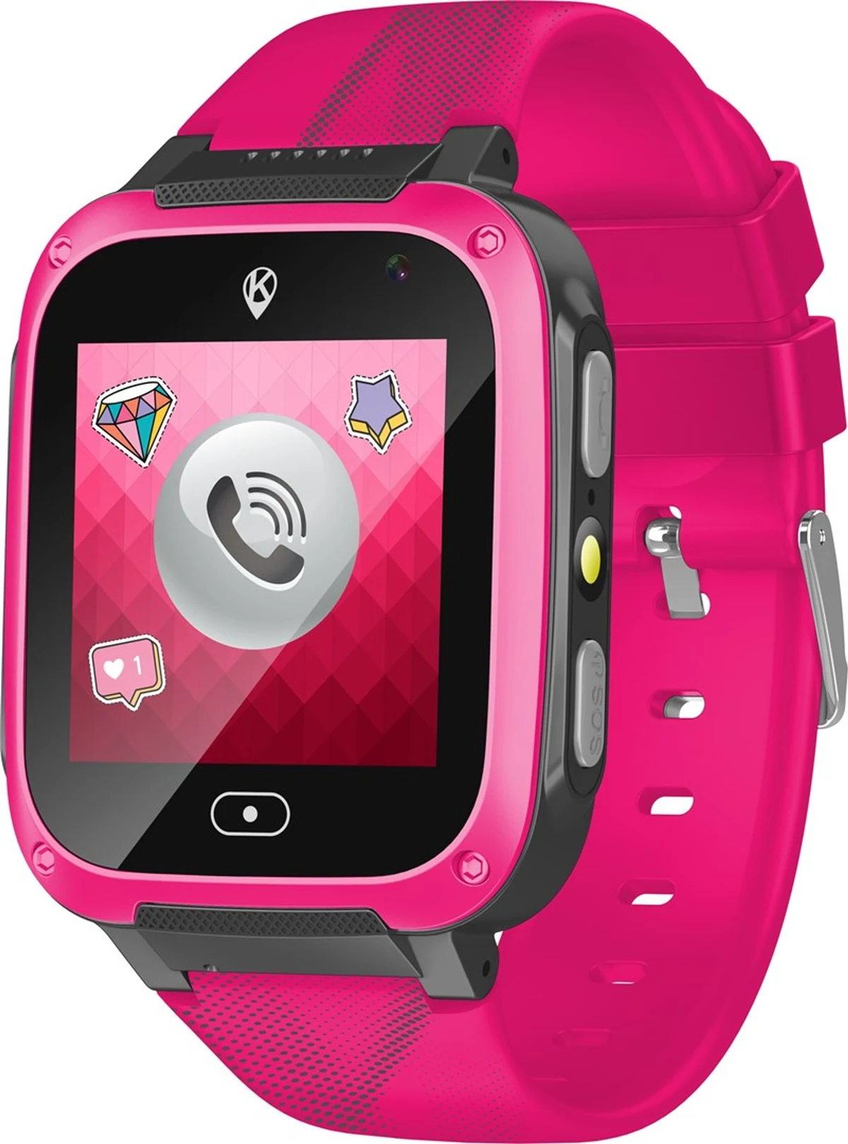 Smartwatch dla dziecka KiDiZ Basic różowy