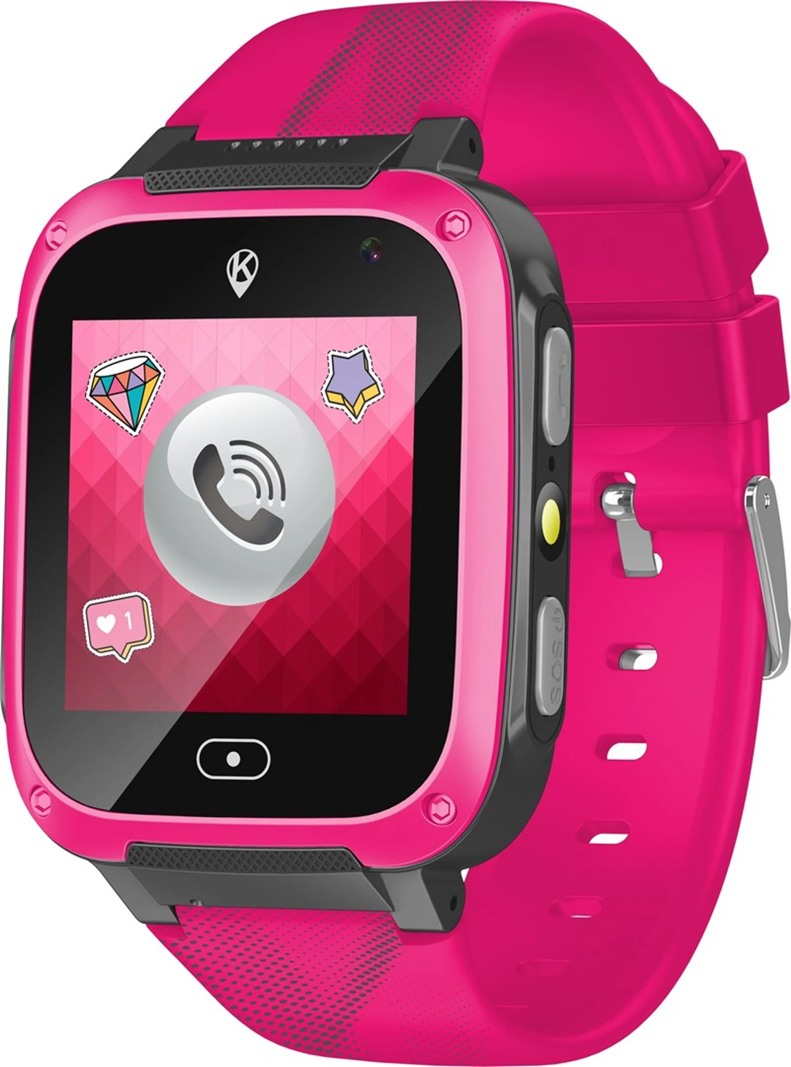 Smartwatch dla dziecka KiDiZ Basic różowy — zdjęcie 1 z 4