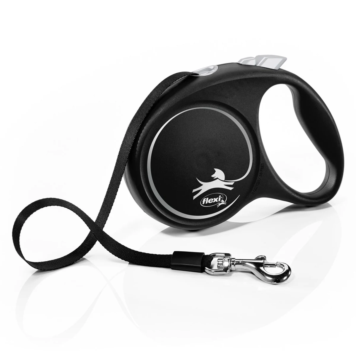 Smycz flexi Black Design M 5 m, do 25 kg