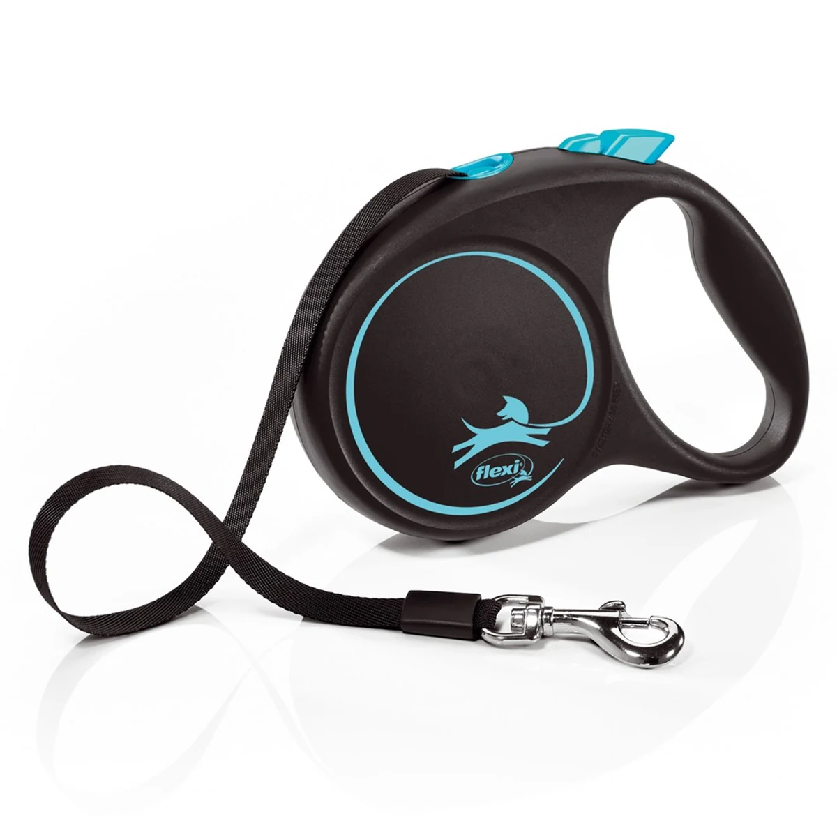 Smycz flexi Black Design M 5m - dla psa do 25kg