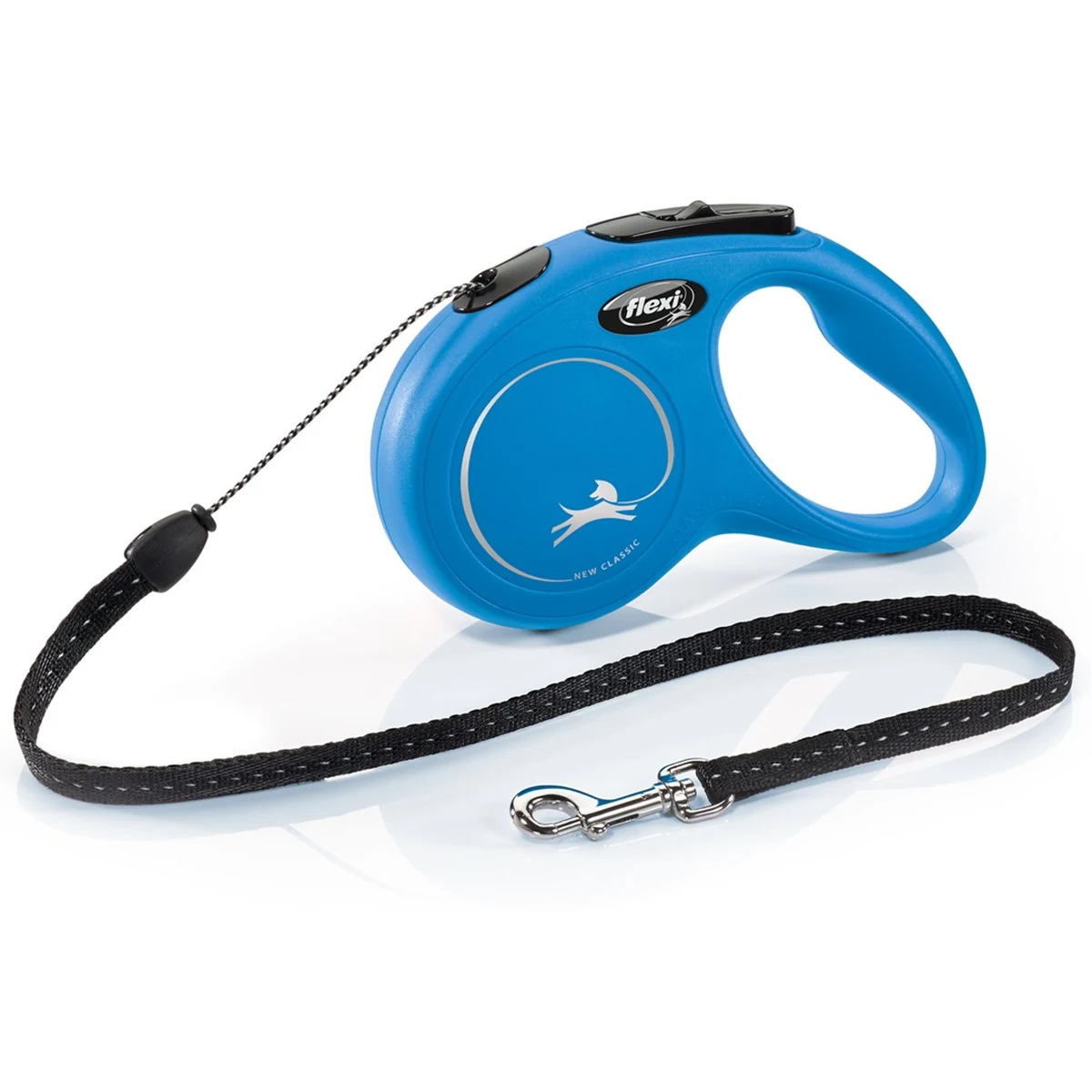 Smycz flexi New Classic S 5m, niebieska, do 12 kg