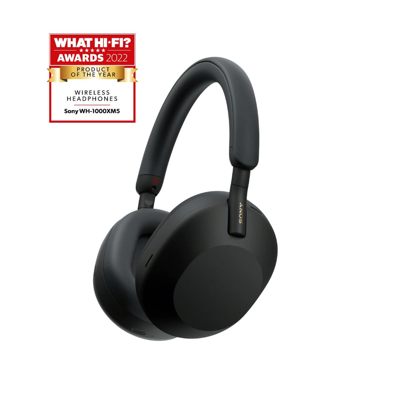 Sony WH-1000XM5 Bluetooth Noise Cancelling Black — zdjęcie 1 z 8