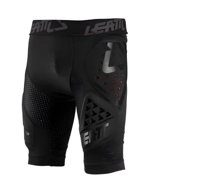 Spodenki z ochraniaczem LEATT Impact Shorts 3DF 3.0, czarne