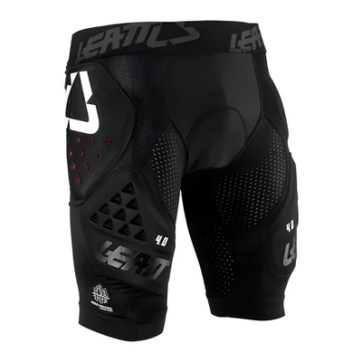 Spodenki z ochraniaczem LEATT Impact Shorts 3DF 4.0 M, czarne