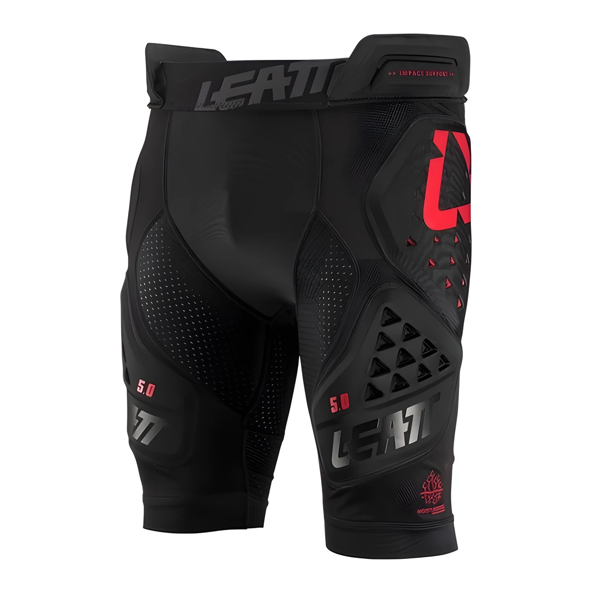 Spodenki z ochraniaczem LEATT Impact Shorts 3DF 5.0 rozmiar L, czarne