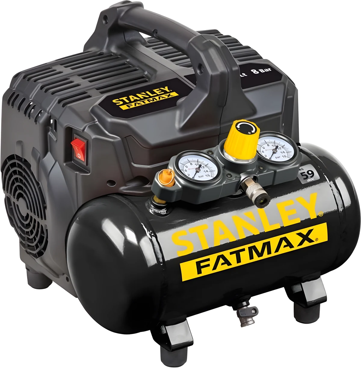 Sprężarka bezolejowa STANLEY 0,75KM, 6L, 550W