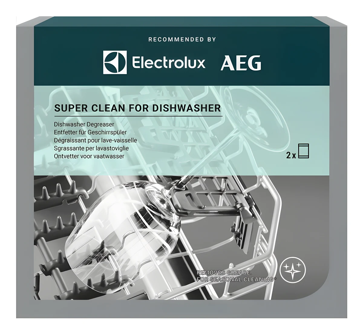 Środek czyszczący do zmywarek ELECTROLUX M2DCP051 - Puder 100g