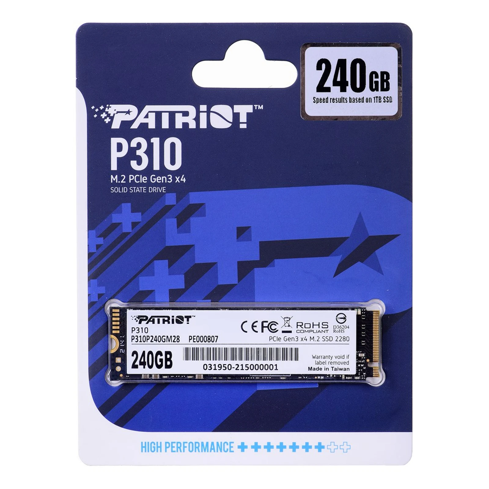 Dysk SSD Patriot Viper P310 M.2 240GB