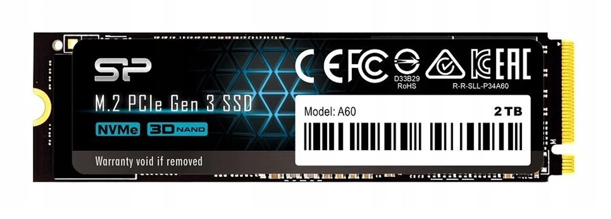SSD Silicon Power Ace A60 2048GB PCIe