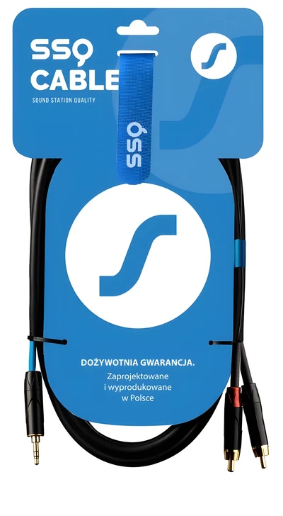 SSQ MiJRCA2 - Kabel Mini Jack 2xRCA 2m