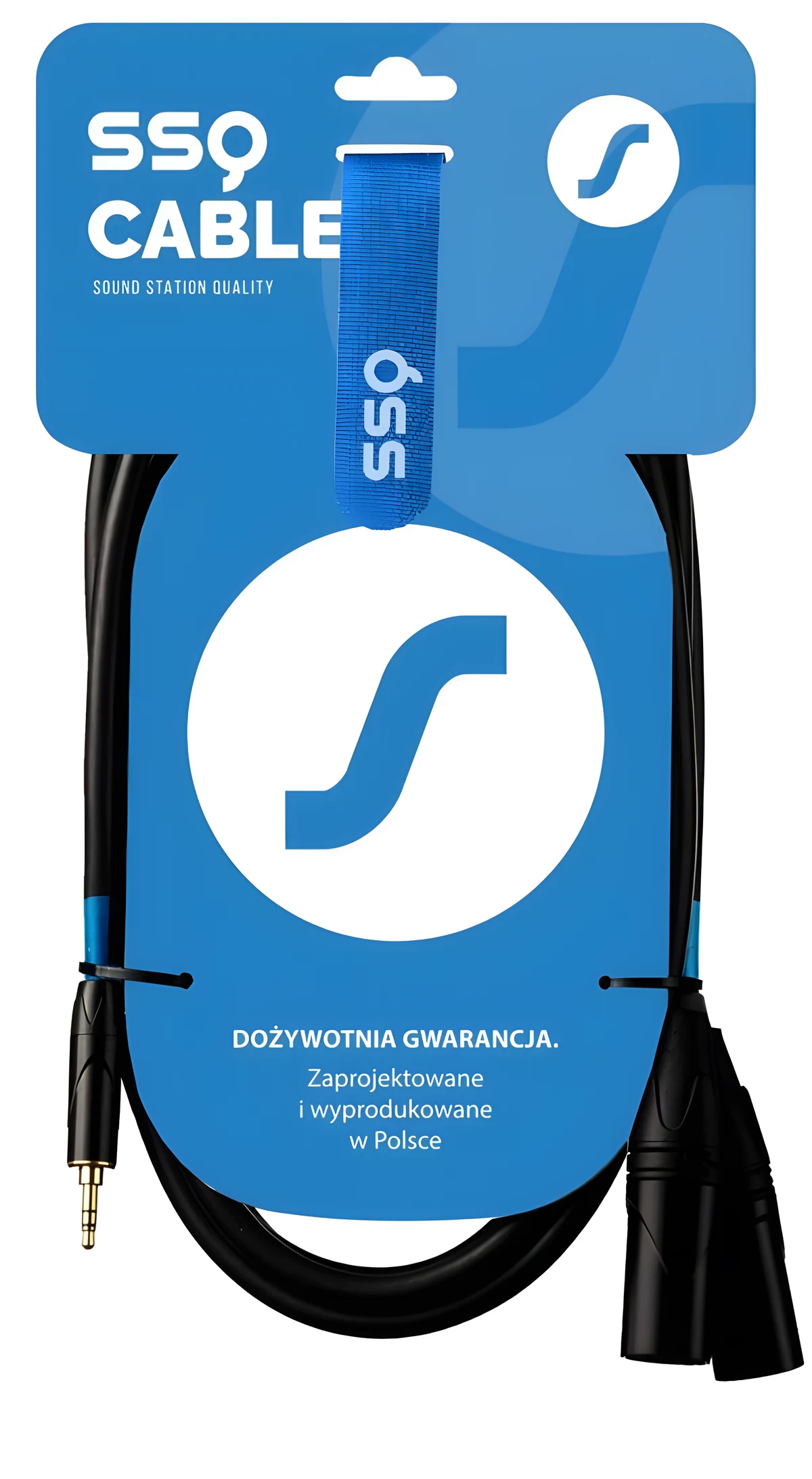 SSQ MIXLR3 - Jack 3,5mm, 2x XLR