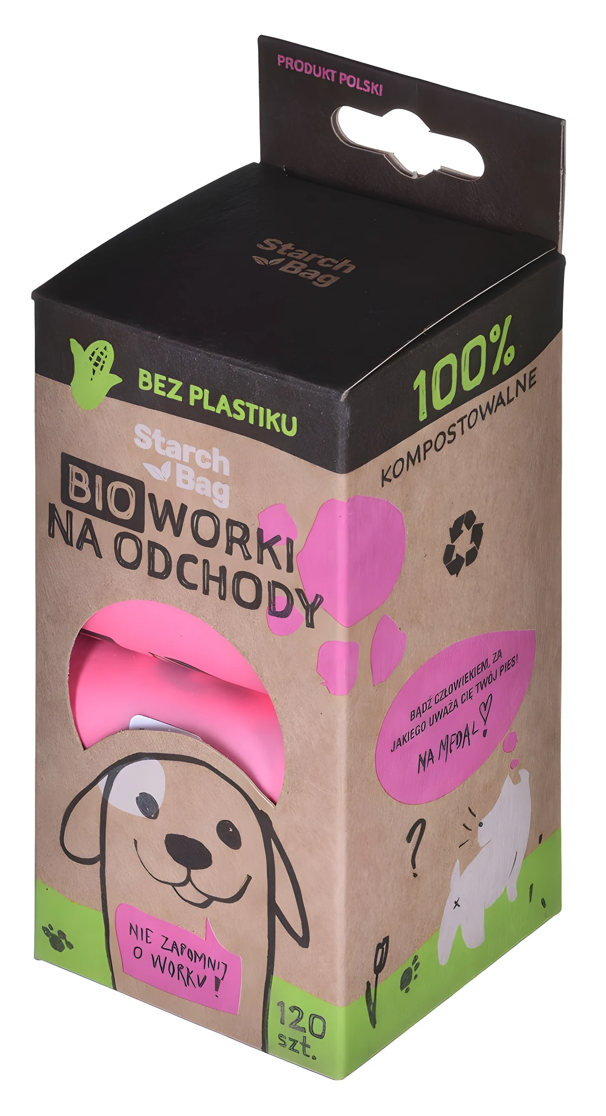 STARCH BAG - bioworki na odchody - 8 x 15 szt.