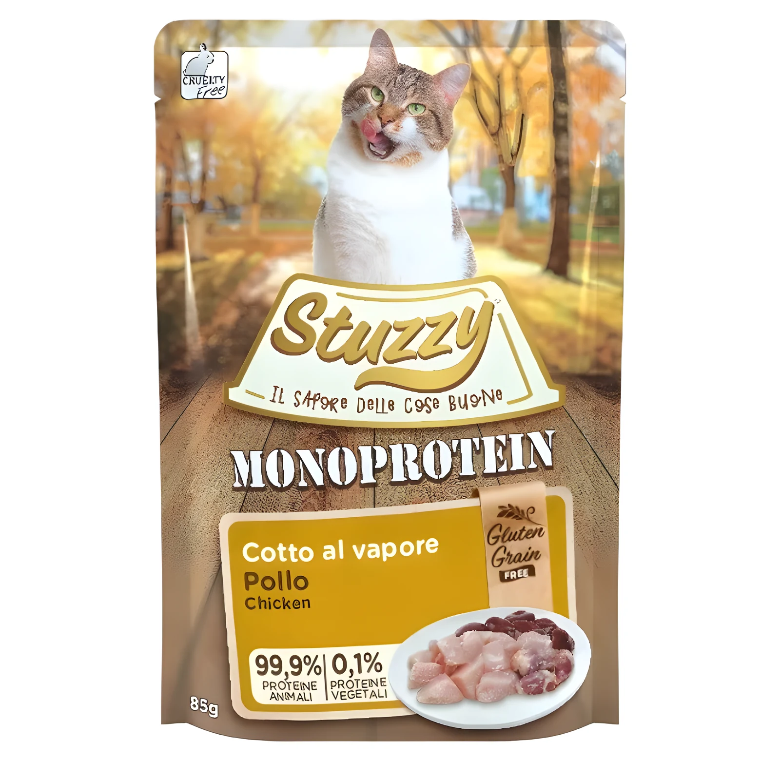 STUZZY dla kotów Monoprotein Drób 85g