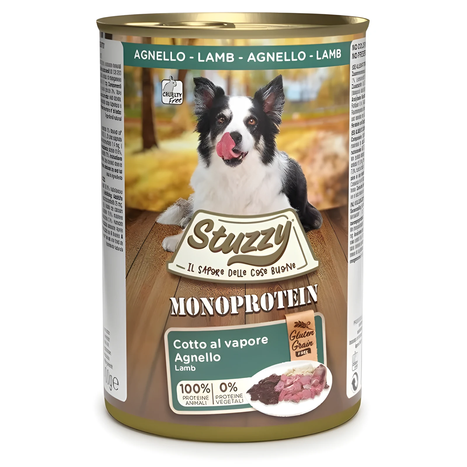 STUZZY dla psów Monoprotein Jagnięce 400g