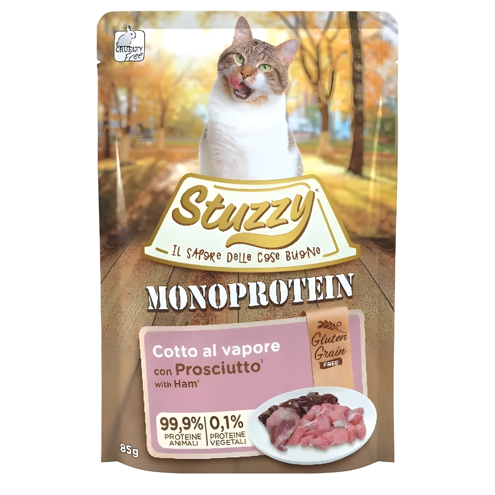 STUZZY Szynkowe dla Kotów 85g