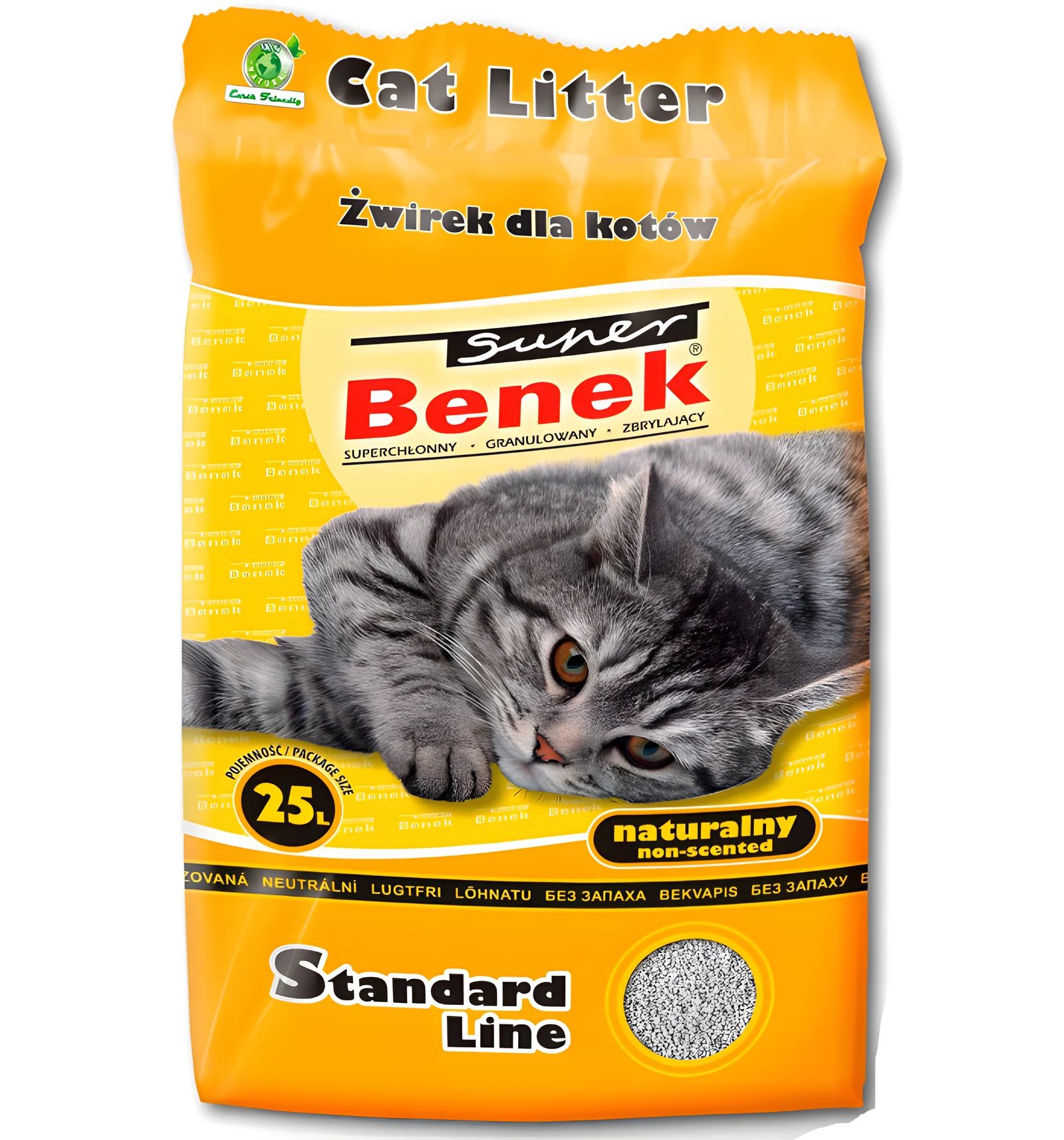 Super Benek Standard Naturalny 25L Active (żółty) (WYPRZEDAŻ)