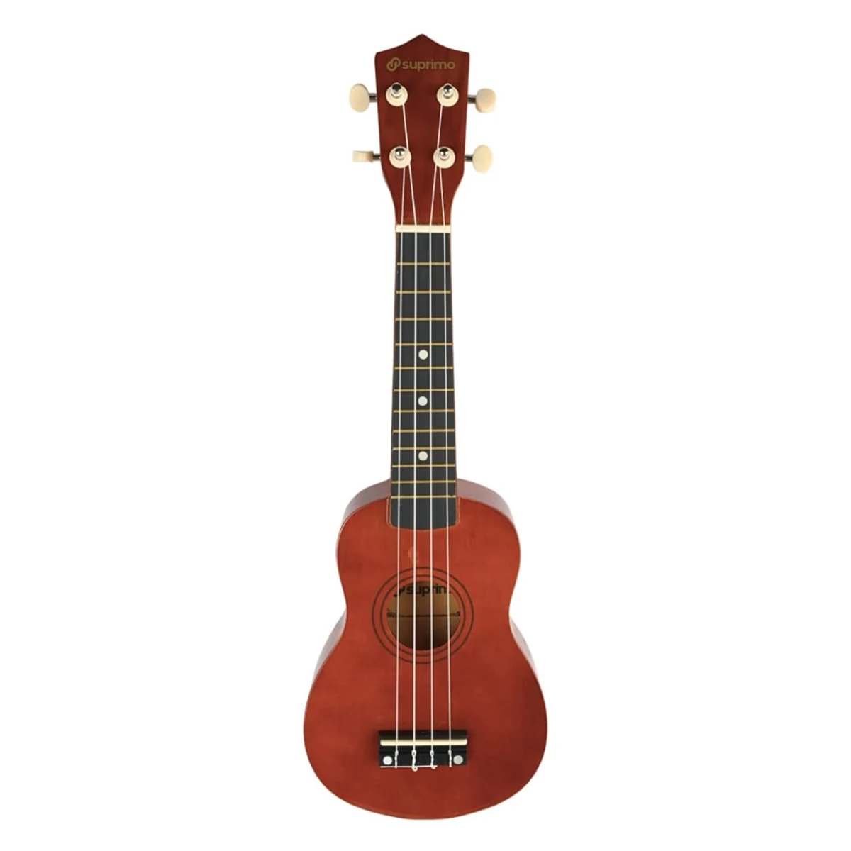 Ukulele sopranowe SUPRIMO UK21 SET - 21" ciemne drewno
