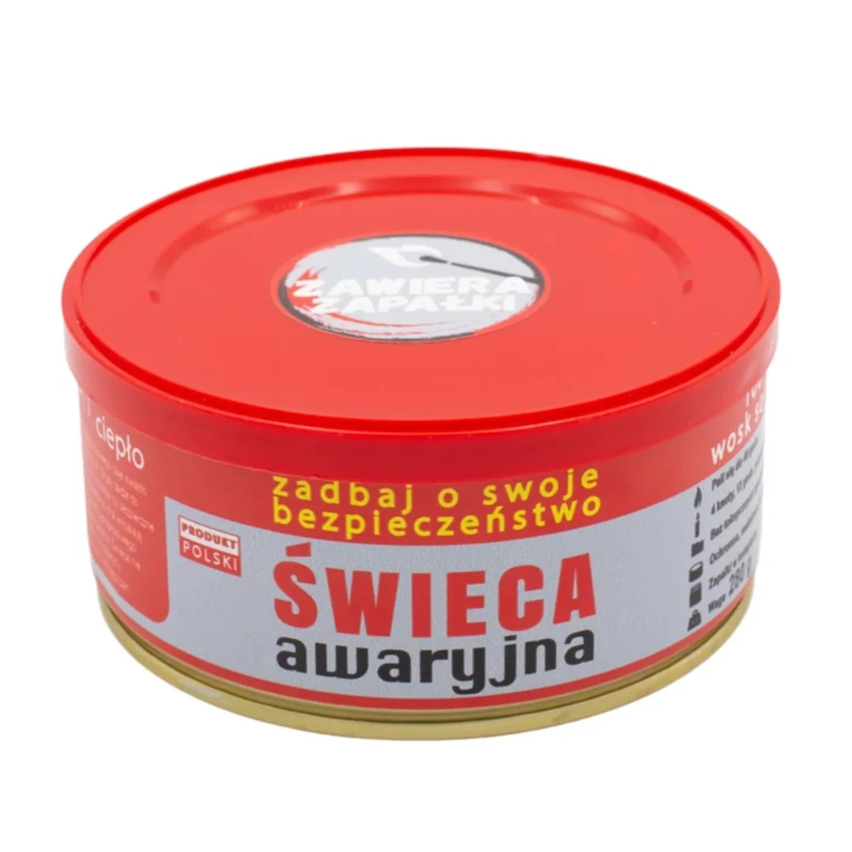 Świeca awaryjna HASKE Pro 280g, 48h