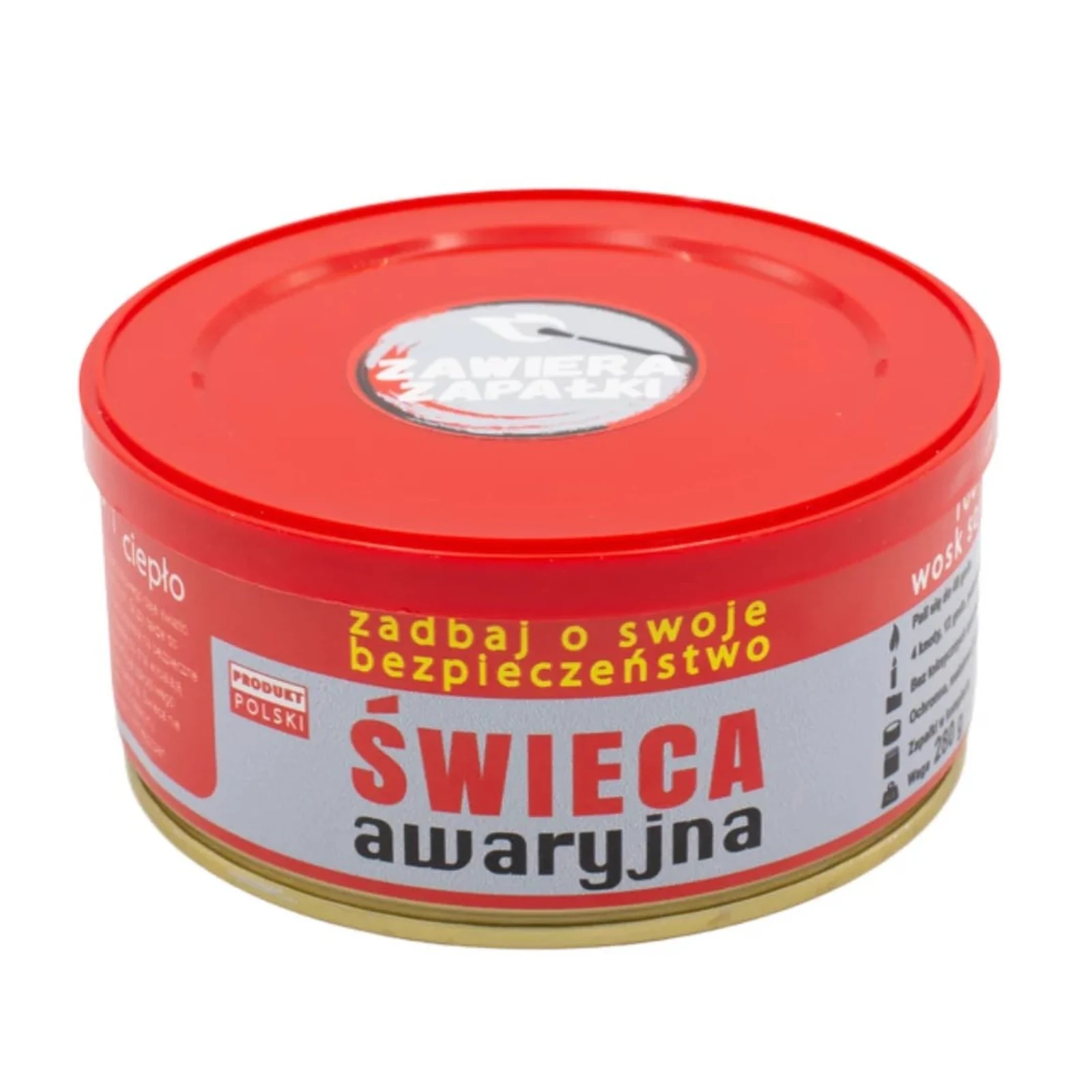 Świeca awaryjna HASKE Pro 280g, 48h — zdjęcie 1 z 5