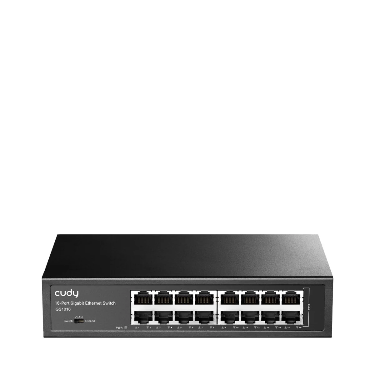 Switch CUDY GS101016 - Czarny, 100-240V