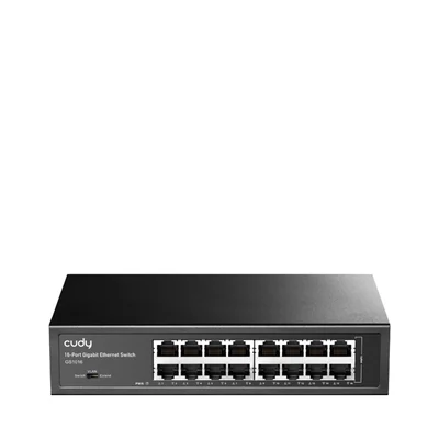 Switch CUDY GS101016 - Czarny, 16 portów Gigabit Ethernet