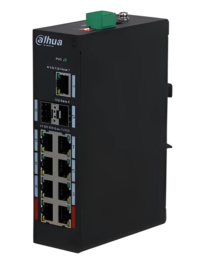 Switch Dahua PFS3211 PoE 8xGE, czarny — zdjęcie 1 z 3