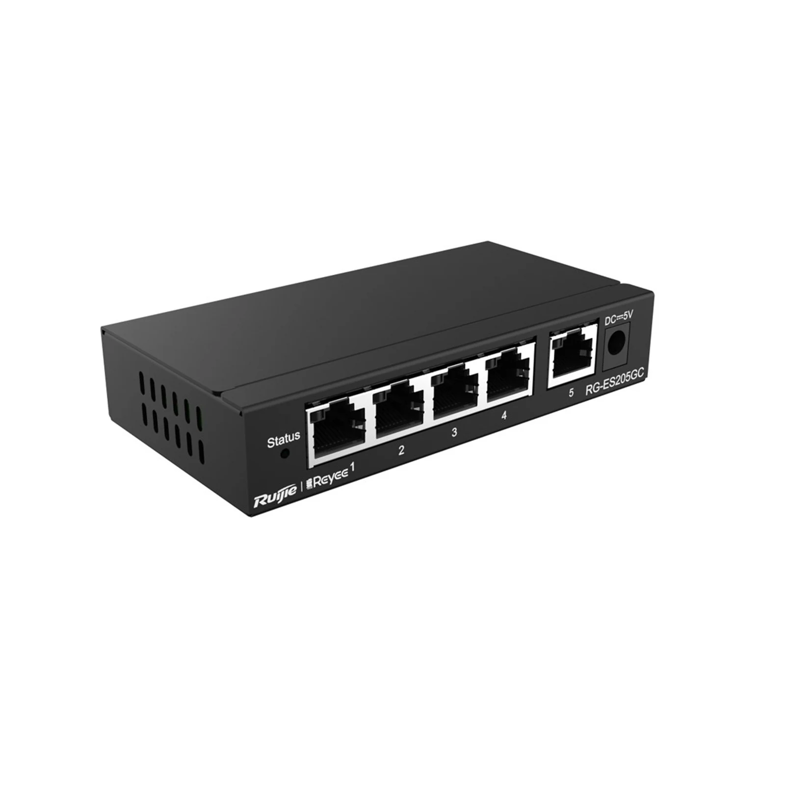 Switch Easy Smart Ruijie Reyee RG-ES205GC Czarny — zdjęcie 1 z 7