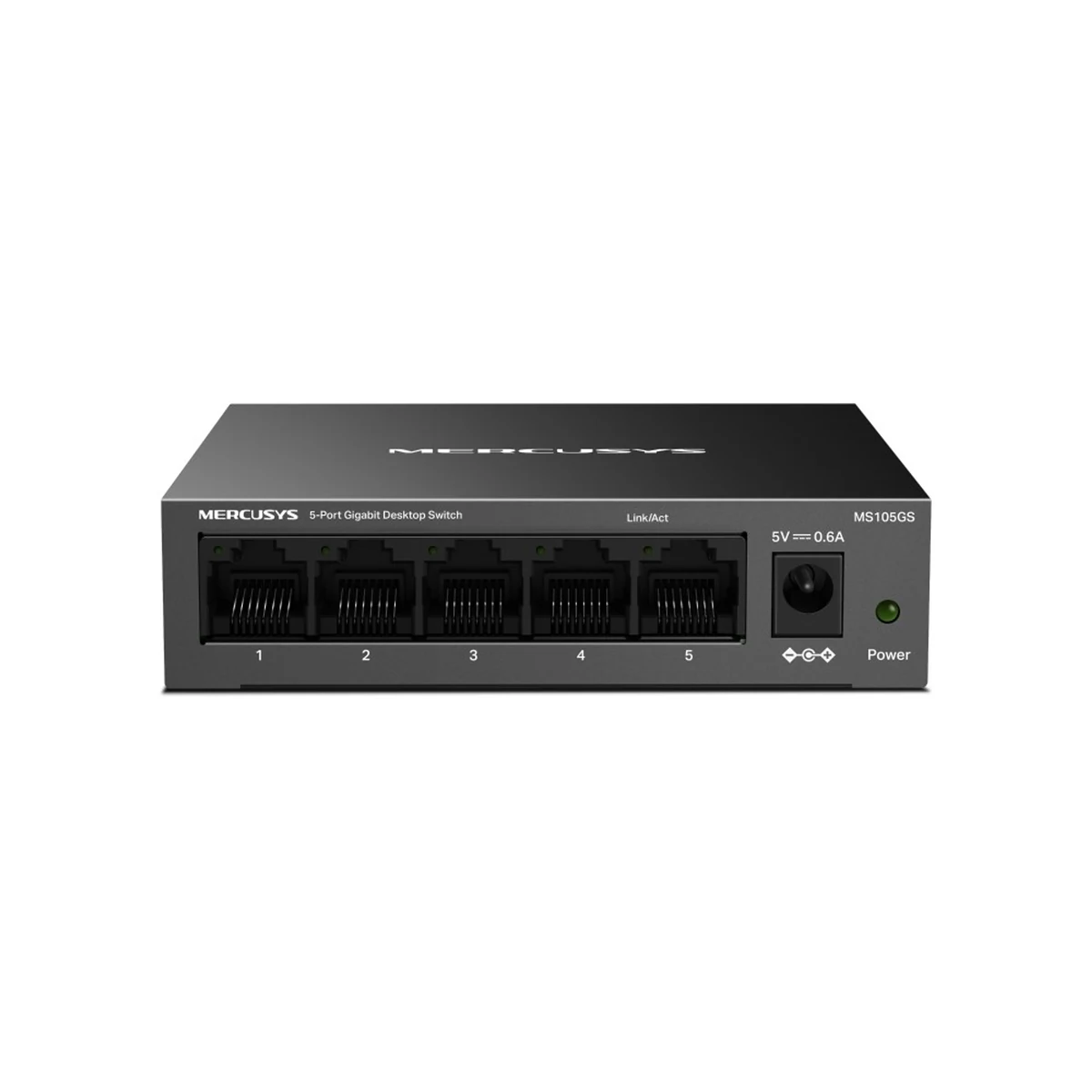 Switch Mercusys MS105GS - Montaż na Ścianie