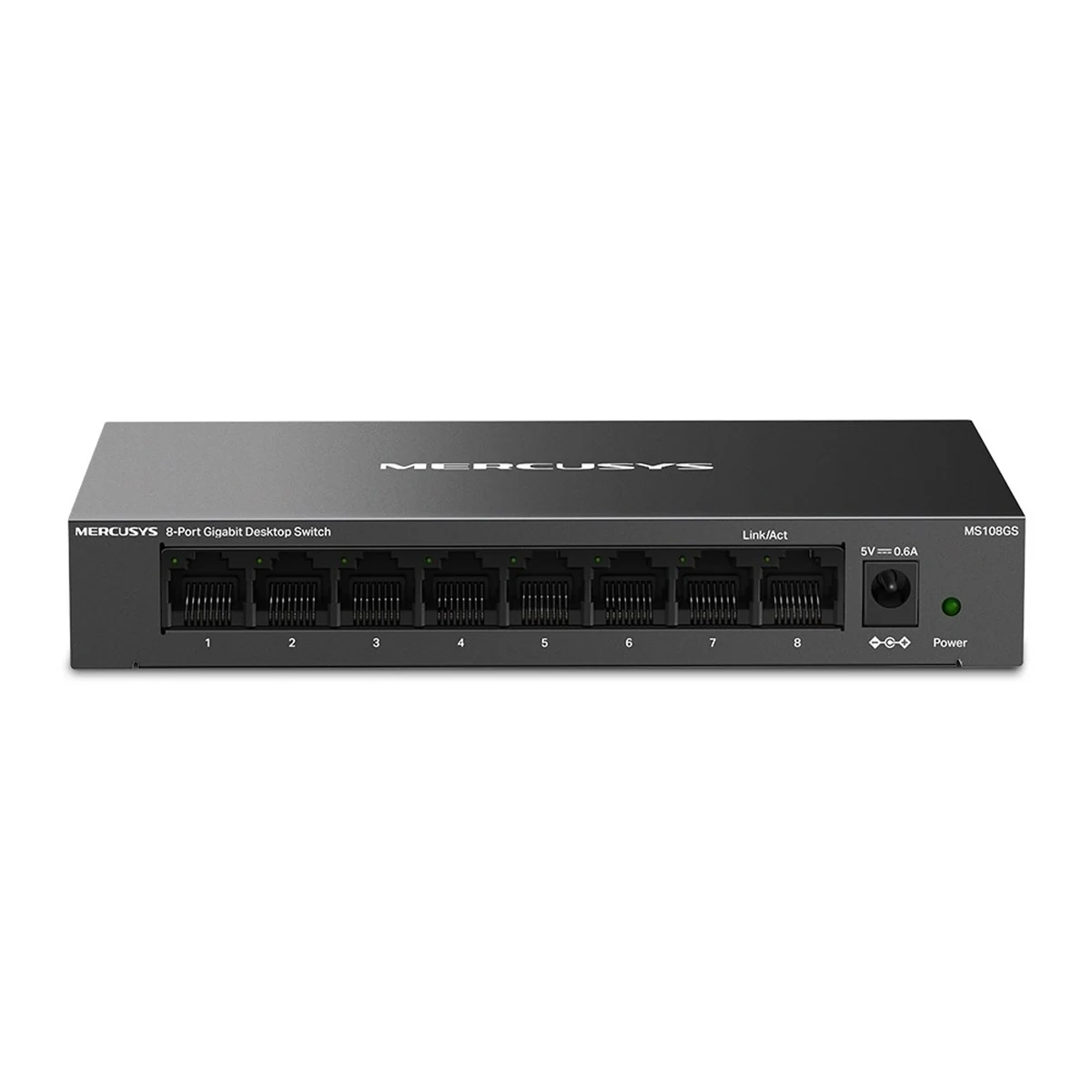 Switch Mercusys MS108GS - Diody LED, Metalowy