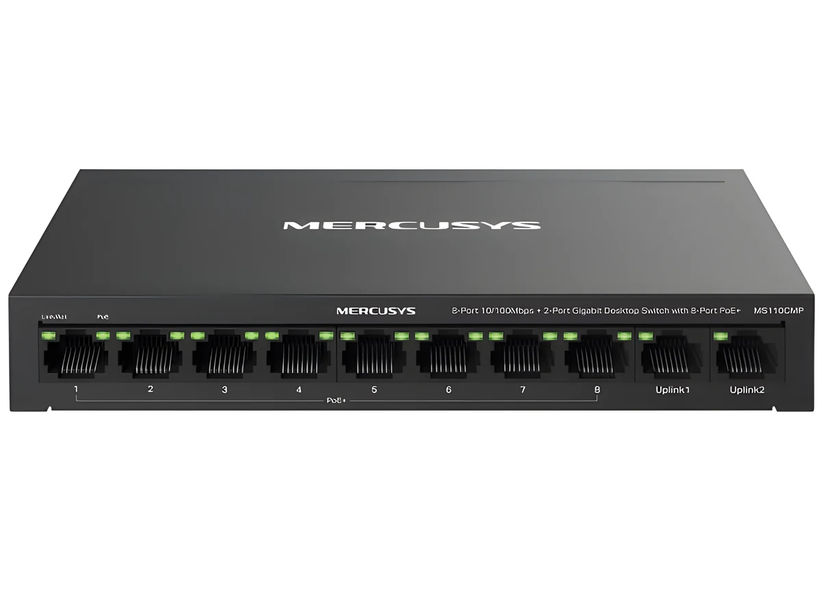Switch Mercusys MS110CMP do Montażu na Ścianie