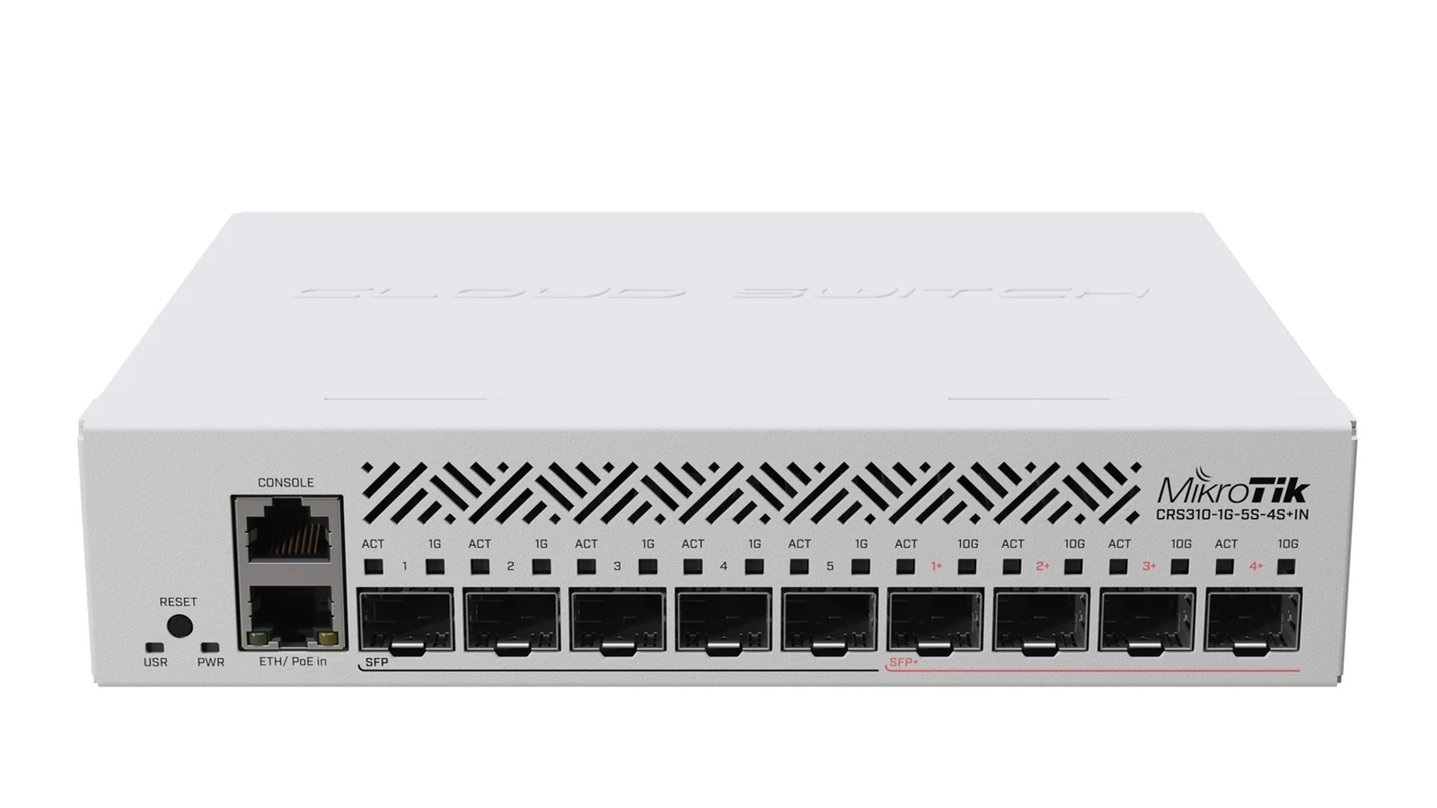 Switch Mikrotik CRS310-1G-5S-4S+IN 10p Zarządzany — zdjęcie 1 z 6