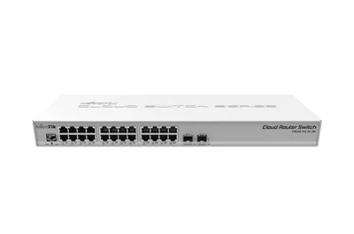 Zarządzany Switch MikroTik CRS326-24G-2S+RM 26 portów