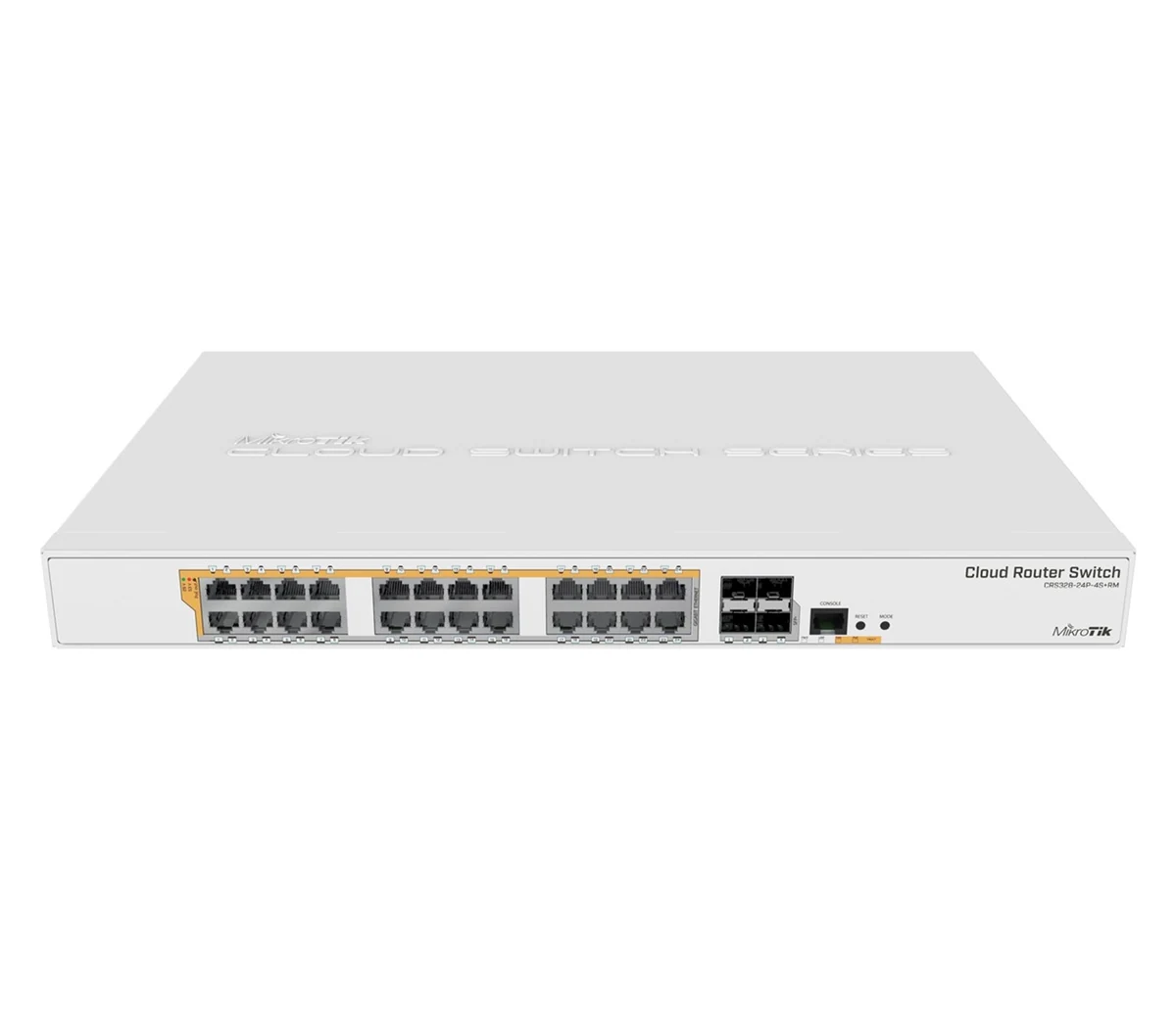 Switch Mikrotik CRS328-24P-4S+RM 28p PoE 450W