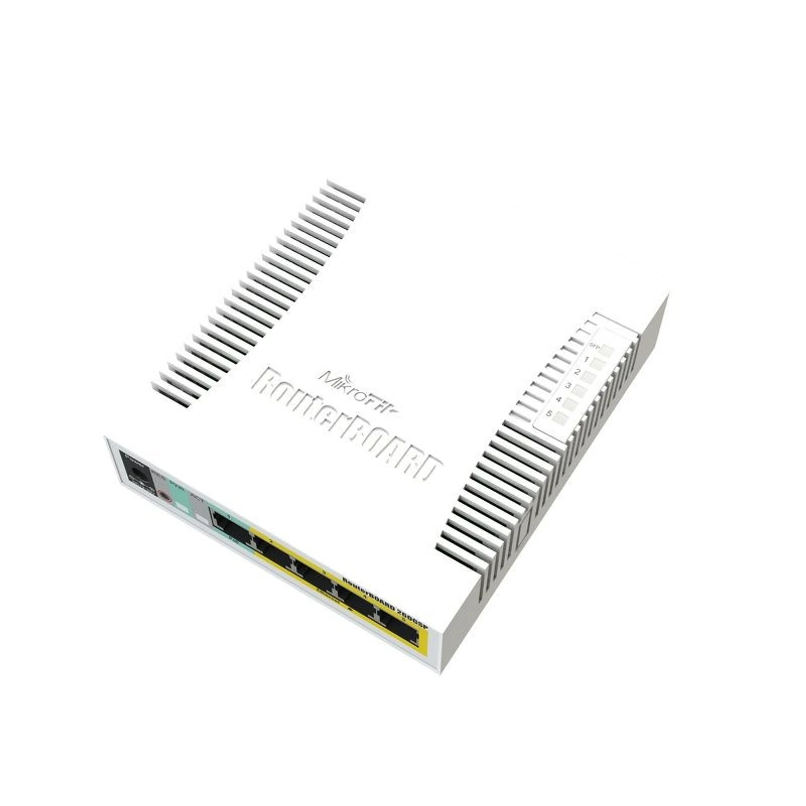 Switch Mikrotik RB260GSP (CSS106-1G-4P-1S) 6p PoE (Passive: 4;) 60W Managed Gigabit — zdjęcie 1 z 4