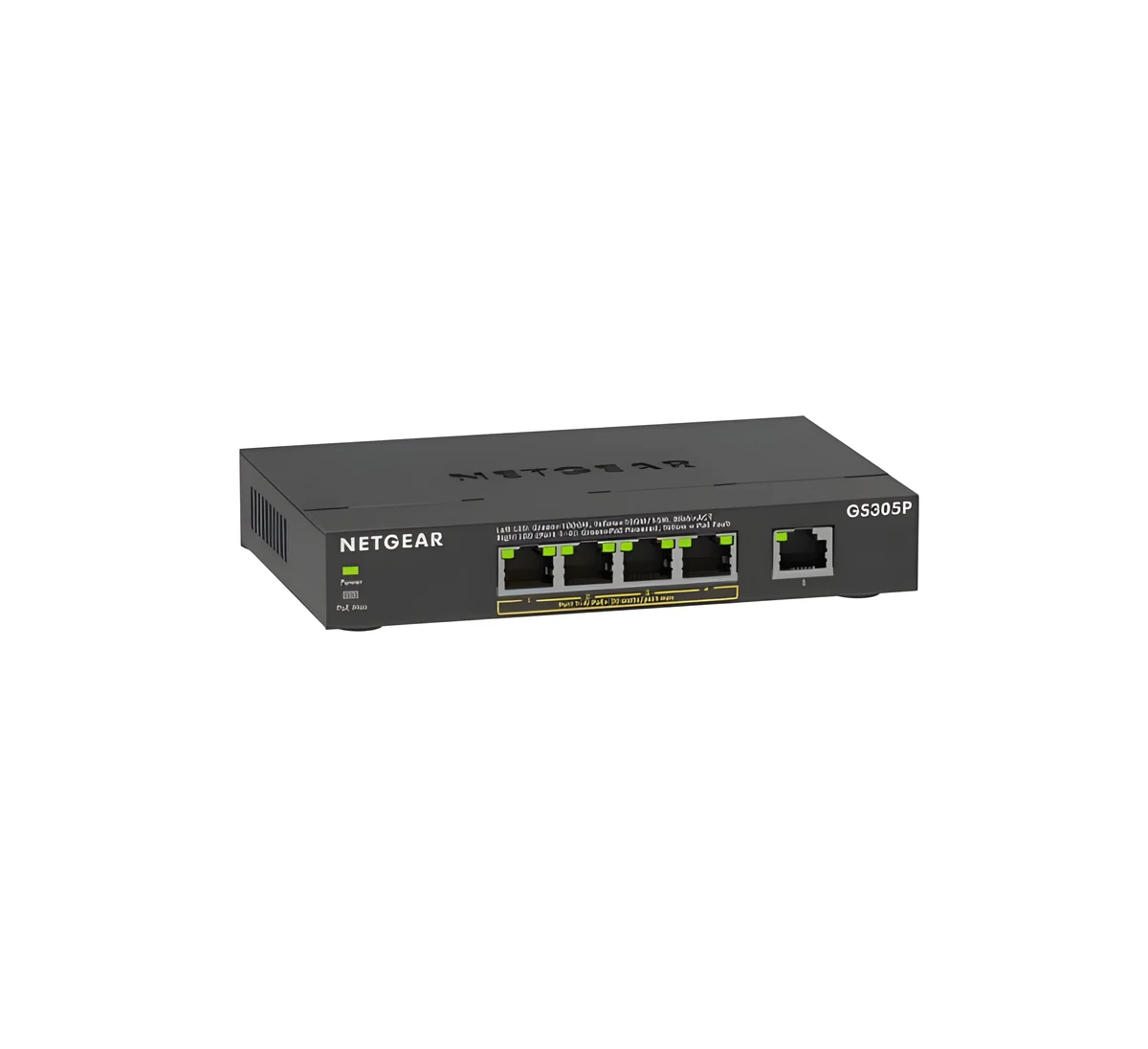 Switch Netgear GS305P-300EUS 5p PoE 63W Unmanaged