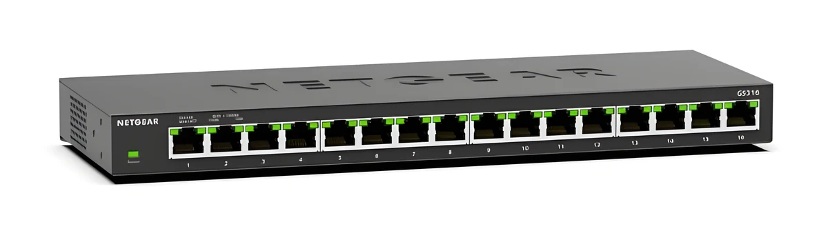 Switch Netgear GS316-300EUS 16p Unmanaged Gigabit