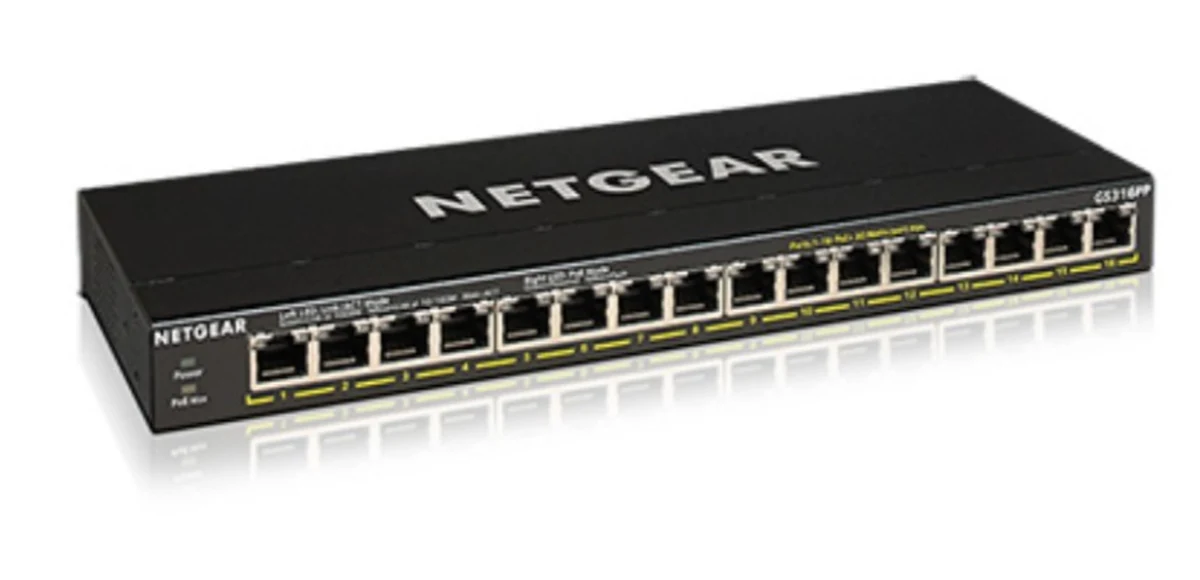 Switch Netgear GS316PP-100EUS 16 Portów PoE