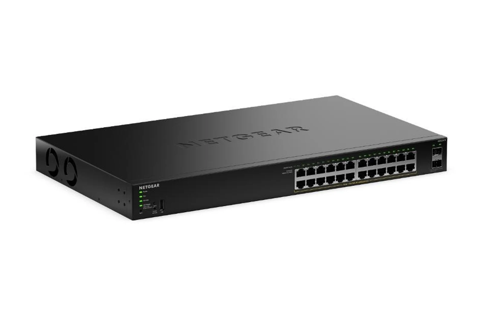 Zarządzany przełącznik Netgear GS324TP-200EUS 26-portowy PoE 190W (PoE+: 24 porty) — zdjęcie 1 z 4