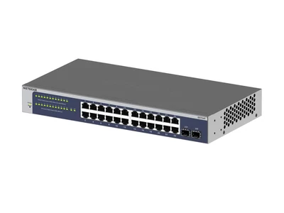 Zarządzany przełącznik gigabitowy Netgear GS724Tv6 26 portów