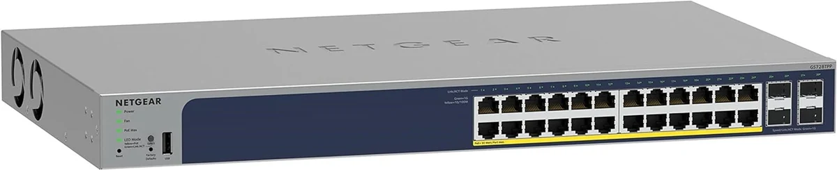 Switch Netgear GS728TP-300EUS 28p PoE 190W Managed Gigabit
