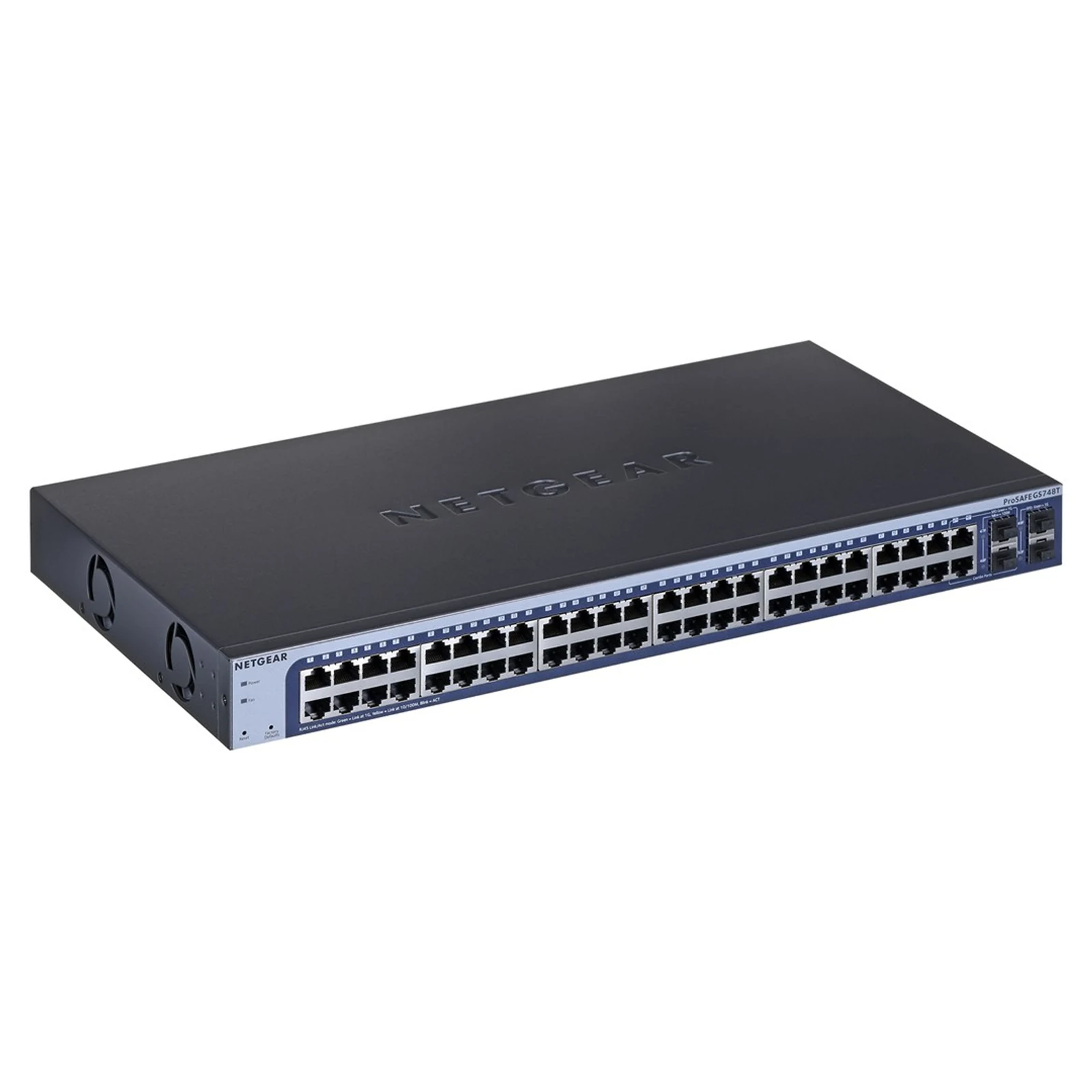Zarządzany przełącznik Netgear GS748T-500EUS 50-portowy Gigabit Ethernet — zdjęcie 1 z 4