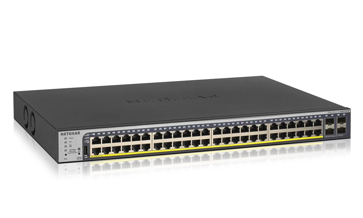 Switch Netgear GS752TP-300EUS 52p PoE 380W