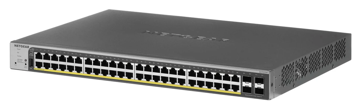 Switch Netgear GS752TPP-300EUS 52p PoE 760W Managed Gigabit
