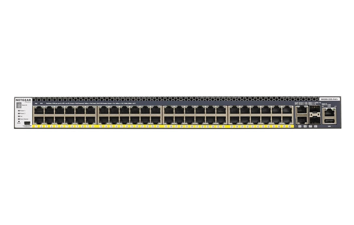 Switch Netgear GSM4352PB-100NES 52p PoE 860W Managed