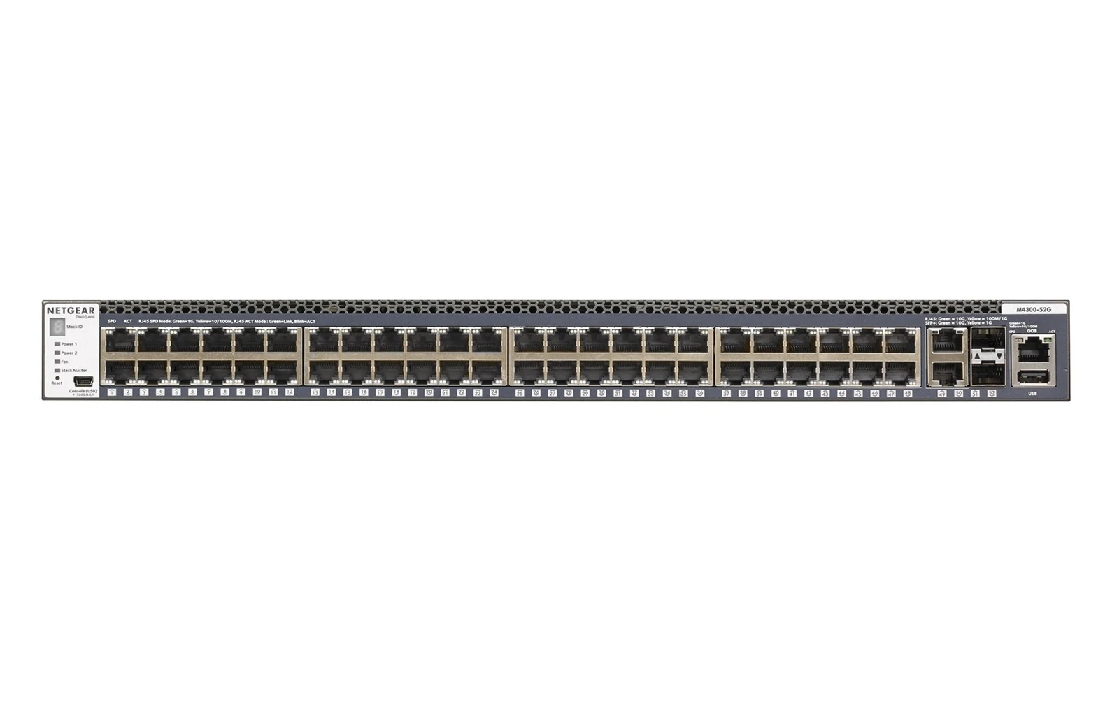 Switch Zarządzany Netgear GSM4352S-100NES 52-Portowy — zdjęcie 1 z 4