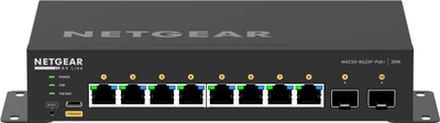 Przełącznik zarządzany Netgear M4250-8G2XF (XSM4216F) 8-portowy z 2 portami SFP+, PoE 220W