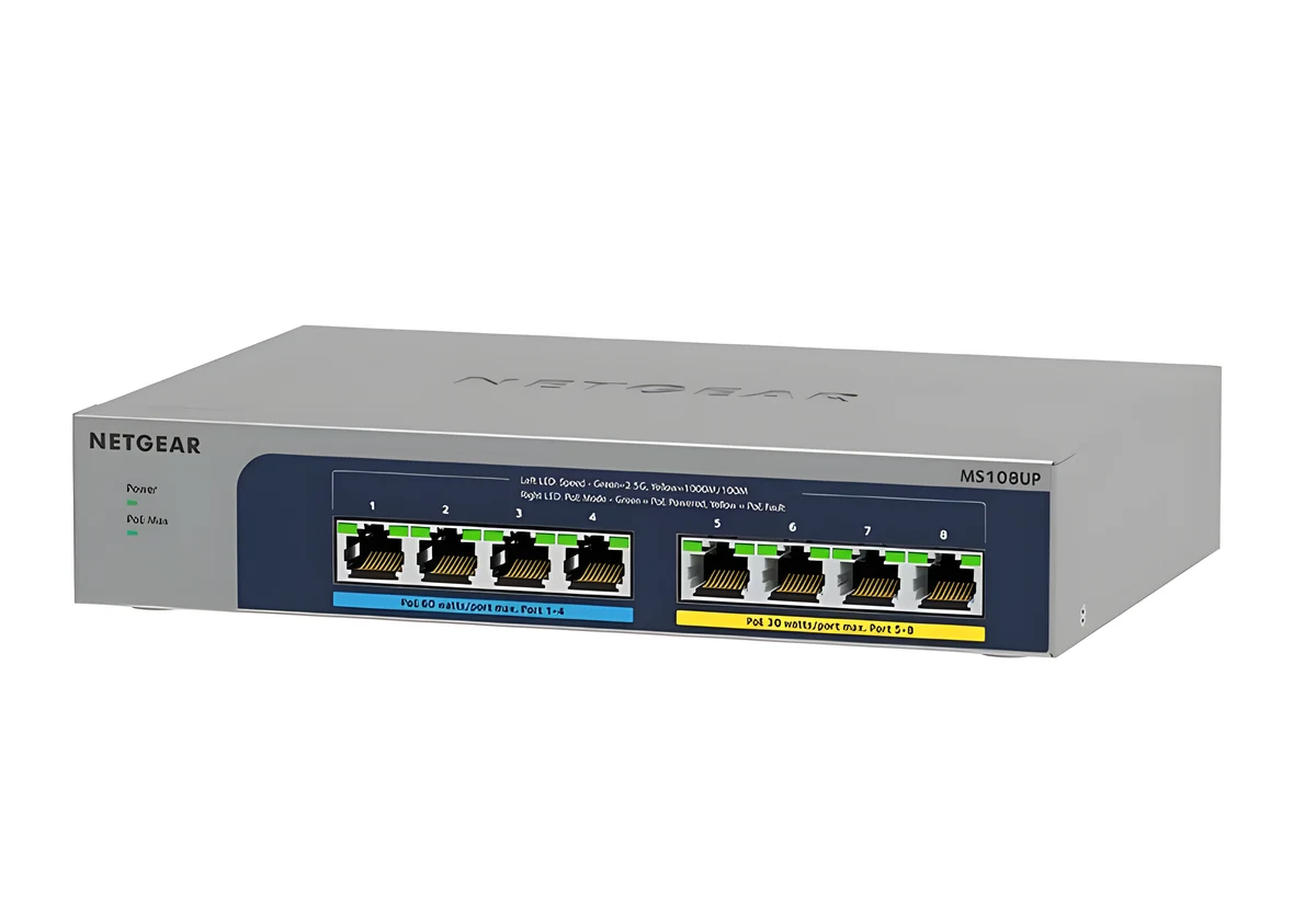 Switch Netgear MS108UP-100EUS 8p PoE 230W Multigigabit