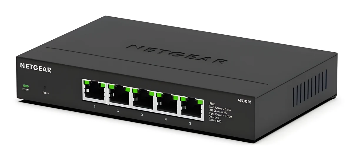 Switch Netgear MS305E 5p Unmanaged 2,5G