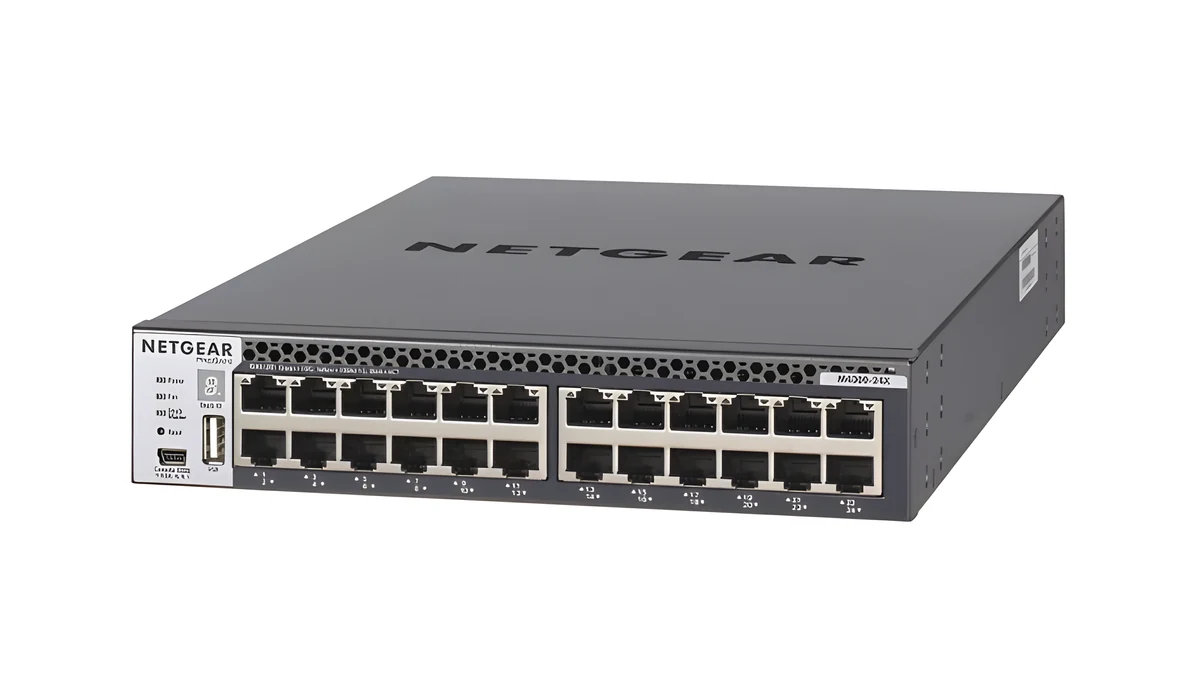 Zarządzany przełącznik Netgear XSM4324CS 24 porty 10Gb/s